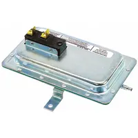 Pressure switch for HVACR systems, used to monitor and control pressure in refrigeration, air conditioning, and heat pump applications. Activates or deactivates circuits based on pressure changes to protect compressors and other components