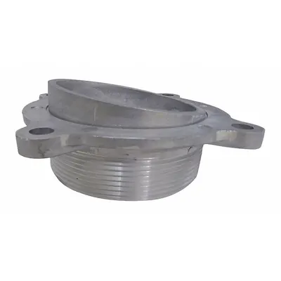 TSURUMI Suction Flange, 4 in MNPT, Male NPT, Part #200200571 - Flanges for Dewatering & Wastewater Pumps