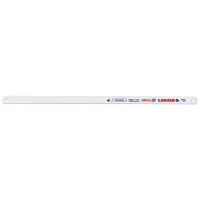 LENOX Hacksaw Blade: 12 in Blade Lg, Bi-Metal, 32, 1/2 in Blade Wd - General Purpose Hacksaw Blades