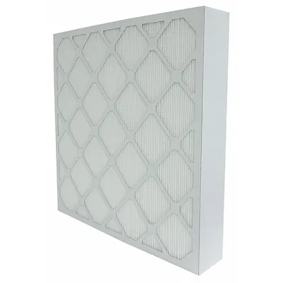 OEM Minipleat Air Filter: 20 in x 25 in x 4 in, Fiberglass, Beverage Board - MERV 14 Minipleat Air Filters