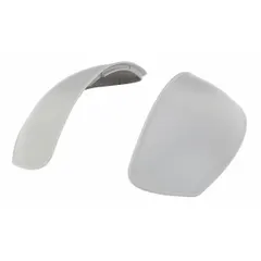 Left and right replacement inserts for 3M M-Series general-purpose headgear. These inserts allow for fit restoration or customization of faceshield systems in industrial environments.