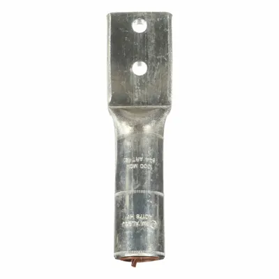 3M Compression Lug: For 1000 kcmil, 1/2 in Stud Size, Std - Two-Hole Compression Lugs