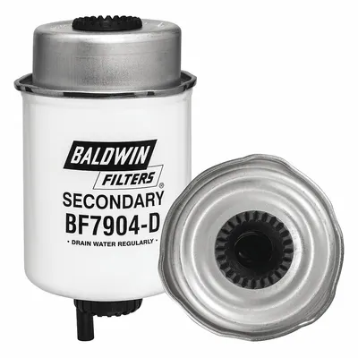 BALDWIN FILTERS Fuel Filter: Cartridge, 6 1/16 in Overall Lg, 3 3/8 in Outside Dia - Can-Type Fuel/Water Separators
