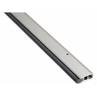 This gray silicone door perimeter seal installs with screw-in mounting for secure attachment. The 3 ft length is suitable for sealing gaps around doors to block drafts, dust, and moisture in industrial, commercial, and warehouse settings