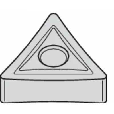 WIDIA Triangle Turning Insert: TNGP332 - Triangle (T) Indexable Turning Inserts