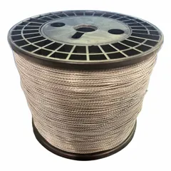 Steel wire-only seal with silver body, 176 ft length, and 1/64 mm diameter. Requires removal tool for use. Used for tamper-evident sealing in industrial, utility, and logistics applications such as locking meters, valves, and cargo containers.