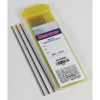 WESTWARD Tungsten Electrode: 1.5% Lanthanated, 1/4 in x 7 in, Gold, EWLa-1.5, 5 PK
