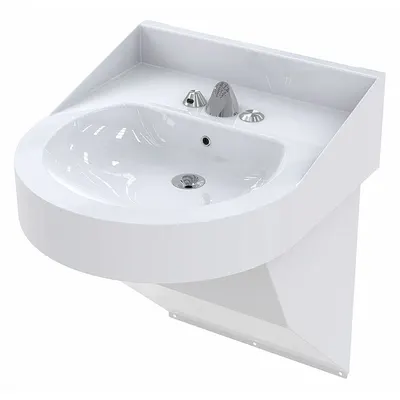 BESTCARE WH3740-3373-SO One-Bowl Institutional Bathroom Sink - One-Bowl Institutional Bathroom Sinks