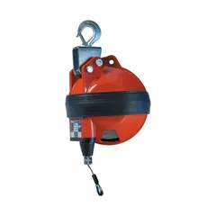 The INGERSOLL RAND BSD-80 is a non-locking tool balancer designed for suspending heavy tools weighing up to 176 lb. It features an 8.2 ft cable and an aluminum body, suitable for industrial assembly and manufacturing lines to reduce operator fatigue and improve safety.