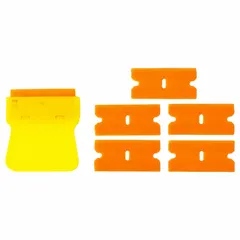 A placard accessory designed for use in packaging and shipping applications. This item aids in the handling and display of placards, labels, or tags during shipping and logistics operations.