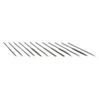 Needle File Set: Barrette/Crossing/Equaling/Half Round/Knife/Rectangular/Round/Square/Triangular (MPN 83551500)