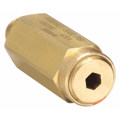MI-T-M Safety Valve, Brass, 3000 psi, Part #22-0046 - Assorted Parts & Accessories