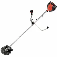 ECHO Gas-Powered Brush Cutter: 10 in Cutting Wd, 0.1 in Line Dia, 60.2 in Shaft Lg, 42.7 cc (MPN SRM-410U)