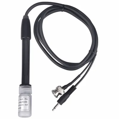 REED INSTRUMENTS Electrode: R3525-ELECTRODE, pH/Temp, 0 to 14 pH/32 to 230°F, Round - pH Laboratory Electrodes, Probes & Sensors