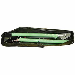 This carrying bag is designed for transport and storage of a one-piece davit mast used in fall-protection systems. It helps organize and protect the mast during job-site moves, reducing the risk of damage. Suitable for use with compatible davit masts in confined space and height safety applications.