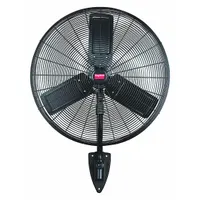 DAYTON Mounted Fan: 30 in Blade Dia, 115V AC, 1/2 hp Motor HP, Wall Mount, Oscillating, Bracket