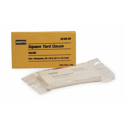PIP GLOBAL SAFETY Gauze Pad, 36 in Width, Sterile, Self-Adhering - Gauze Pads