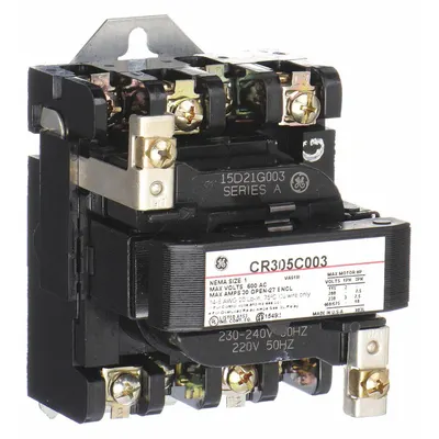 GE CR305C003 Non-Reversing NEMA Magnetic Contactor - Non-Reversing NEMA Contactors