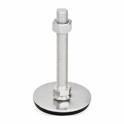 JW WINCO Non-Skid Male Leveling Mount - Non-Skid Male Leveling Mounts