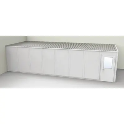 PORTA-FAB GV1232G-2 2-Wall Unassembled In-Plant Office - 2-Wall Unassembled In-Plant Offices