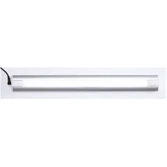 Aluminum LED task light with a 20 1/4 in overall width. Includes a magnetic angle mount for flexible positioning on metal surfaces. Compatible with manufacturer model number GRENO-3060E. Suitable for focused illumination in workstations, assembly lines, and inspection areas.