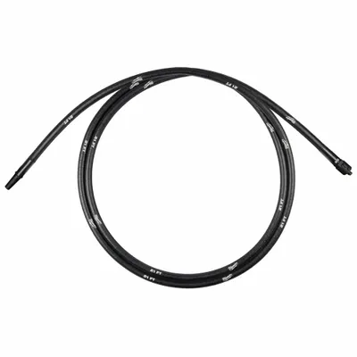 MILWAUKEE Quick-Connect Concrete Vibrator Replacement Shaft, 252 in L, 1 in W - Replacement Shafts for Concrete Vibrators