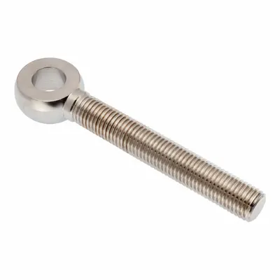 AMPG Fixed Rod End: Stainless Steel, Plain, 3 1/2 in Hole Center-to-End Lg - Stainless Steel Male Threaded Fixed Rod Ends