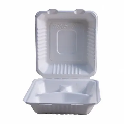 OEM APPROVED VENDOR Hinged-Lid Molded Fiber Container - Hinged-Lid Molded Fiber Containers
