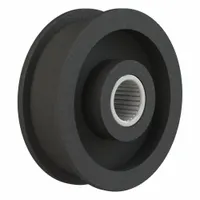 BREWER MACHINE & GEAR Flat Belt Idler Pulley: 1 in Bore, 4.5 in OD, Cast Iron, Needle Roller Bearing (MPN P3F)