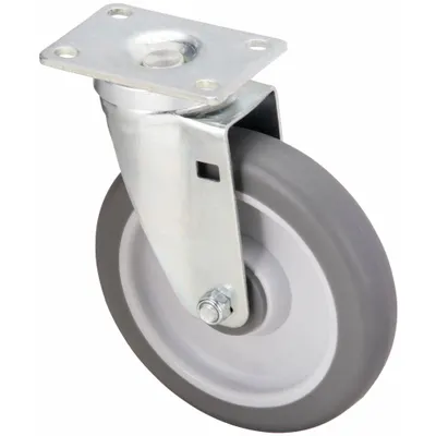 OEM Plate Caster: Swivel - Debris-Resistant Plate Casters