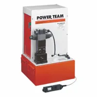POWER TEAM Electric Pump: 10,000 psi Max. Op Pressure, 730 cu in/min Max. Flow Rate, 3 hp Max. HP (MPN PQ1204S)