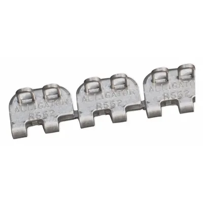 FLEXCO Conveyor Belt Lacing: Steel, RS62, 24 in Lacing Lg, For 1/8 in Max Belt Thick - Abrasion-Resistant Alligator Staple Conveyor Belt Lacing