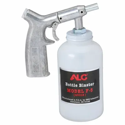 ALC Siphon-Feed Bottle Blaster, 15 cfm, 1 qt Bottle - Siphon-Feed Bottle Blasters