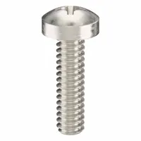 Pan head machine screws with M1.6x0.35 thread, 6 mm length, made from 18-8 stainless steel with plain finish. Phillips drive with #0 drive size. Suitable for general assembly, electronics, and light machinery where a low-profile head is required. Supplied in a 100-piece pack
