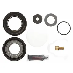 This lip seal kit is a replacement part for washing machines and dryers. It provides a seal around the drum or tub opening to prevent water leaks during operation. Suitable for use in appliances where a secure seal is required.
