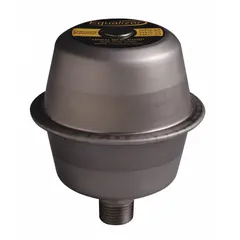 Stainless steel expansion chamber for oilers with 14 oz bowl capacity. Overall height 3 3/4 inches. Used as a replacement or upgrade bowl in industrial lubrication systems for machining and material handling equipment.