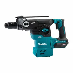Bare-tool cordless rotary hammer with SDS-Plus chuck, delivering 2.9 ft-lb impact energy at up to 4500 bpm. Features hammer-and-rotate mode for drilling and chiseling in concrete, masonry, and stone. Maximum bit capacity of 3 1/8 in. Suitable for anchor installation and light demolition.
