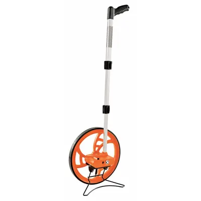 KESON Measuring Wheel: 9,999 m Range, Fixed Handle Handle, Spoked Single Wheel - Mechanical Outdoor Measuring Wheels