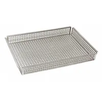 OEM replacement basket for industrial ovens, designed to hold products during baking or drying processes. Supports consistent heat distribution and production throughput in food processing and industrial baking applications