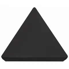 Triangle (T) indexable turning insert made of CVD carbide, suitable for general turning, facing, and profiling operations on steel and cast iron. Designed for medium-roughing applications in CNC lathes.