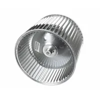Blower Wheel: 11 7/8 in Dia, 9 1/2 in W, CW Hub End, Steel Wheel, 1 Inlets, 1/2 in Bore, Tabbed (MPN LA22LA094)