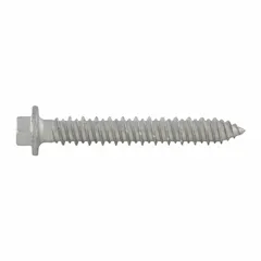 This hex-head concrete anchor screw is designed for fastening into concrete. It features a case-hardened steel construction with a Stalgard® finish for corrosion resistance. The 1/4-inch diameter, 6-inch overall length anchor is supplied in a 250-pack and uses inch-system measurements.