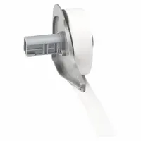 Continuous Label Stock: 15/64 in, 15/64 in x 50 ft, Polypropylene, White (MPN M7C-230-412)