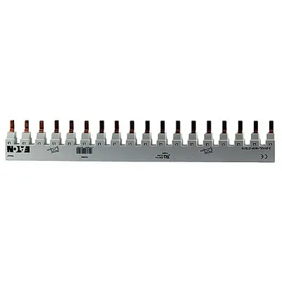 EATON Z-SV/UL-16/3P-3TE/18 Bus Bar, 80 A, 3 Poles, 18 Terminals - Eaton Circuit Breaker Bus Bars