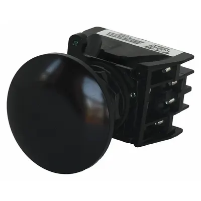 EATON Hazardous Location Push Button: 30 mm, Metallic, Mushroom Head Profile - Mushroom-Head Push Buttons