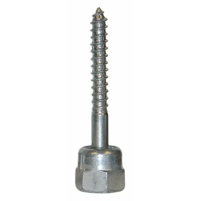 SAMMYS 1/4 in x 3 in Steel Zinc Plated Rod Hanger for Wood - Rod Hangers for Wood