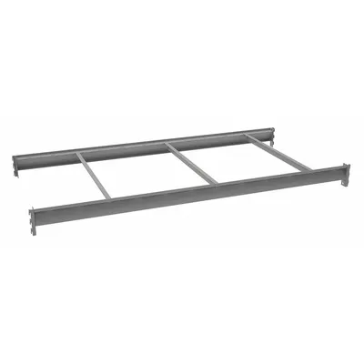 TENNSCO BPB-72-36 Open Deck Bulk Rack Shelf Kit, 72 x 36 in, Industrial Gray - Open Deck Bulk Rack Shelf Kits