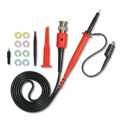 B&K PRECISION Oscilloscope Probe: 4 ft Cable Lg, CAT I 2000V, CAT I 2000V PR2000B - Insulated Oscilloscope Probe Kits