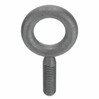 KEN FORGING Machinery Eye Bolt: Without Shoulder, Steel, Galvanized, 5/8"-11 Thread Size - Machinery Eye Bolts without Shoulder