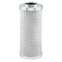 Cartridge hydraulic filter with glass media for removing contaminants from hydraulic fluid. Inside diameter 1 5/16 in. Includes O-ring. Compatible with Hydac systems. Used in industrial hydraulic circuits to protect system components